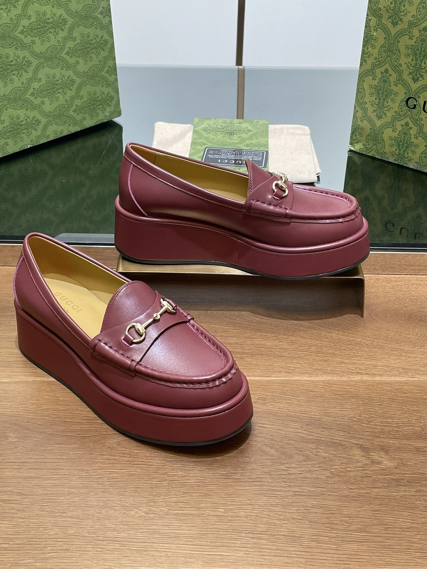 COCO-- 6u33i 794317 AADO0 6207 cowhide sheepskin Waterproof：2.5CM Heel height：5CM item:E-X187A0969
